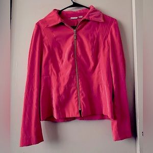 CATO Women’s Long sleeved Collared Zip up Sweater Jacket (Juniors & Women’s)